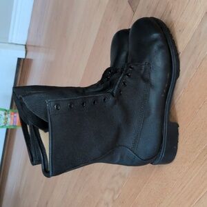 Greb Men's 8.5 Military Issue Combat Boot Canadian Army Leather Y2k